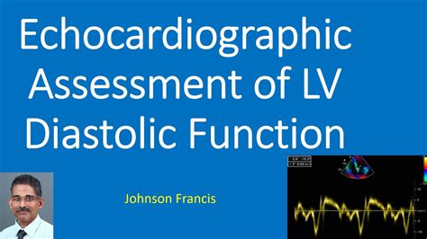 lv function assessment by echo.